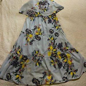 Mid-length dress, Kari Blue, size large